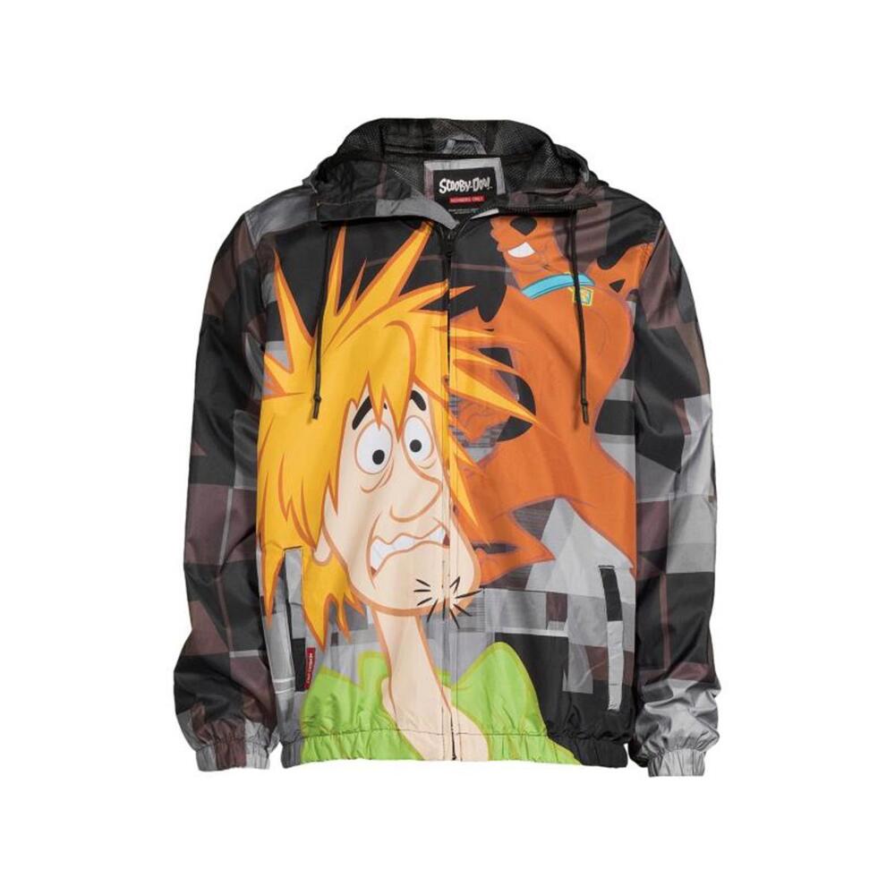 MEMBERS ONLY Scooby Hooded Windbreaker Size Small NWT